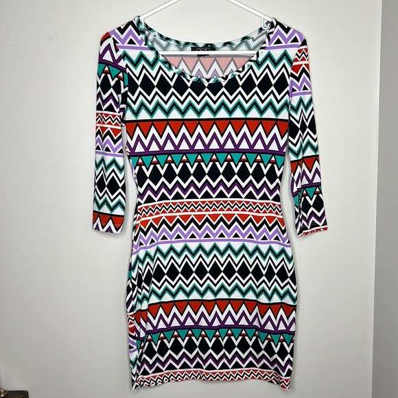 Deb Dresses & Skirts - Deb dress - size small. 3/4 sleeves. Soft, stretch material.